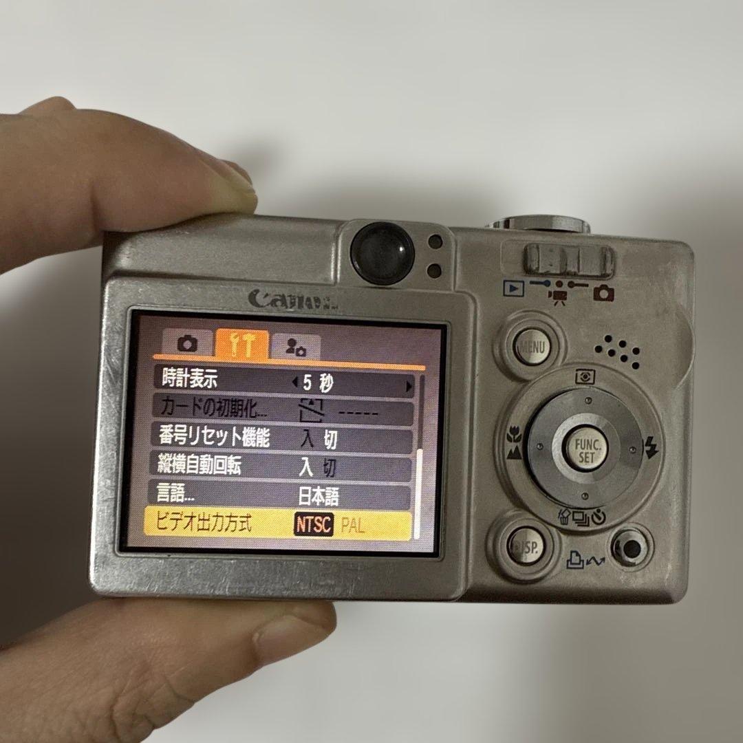 ❗️激安価格❗️デジカメ　本体　Canon IXY DIGITAL 50 現状品