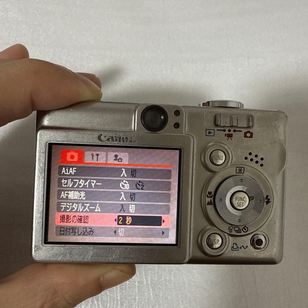 ❗️激安価格❗️デジカメ　本体　Canon IXY DIGITAL 50 現状品