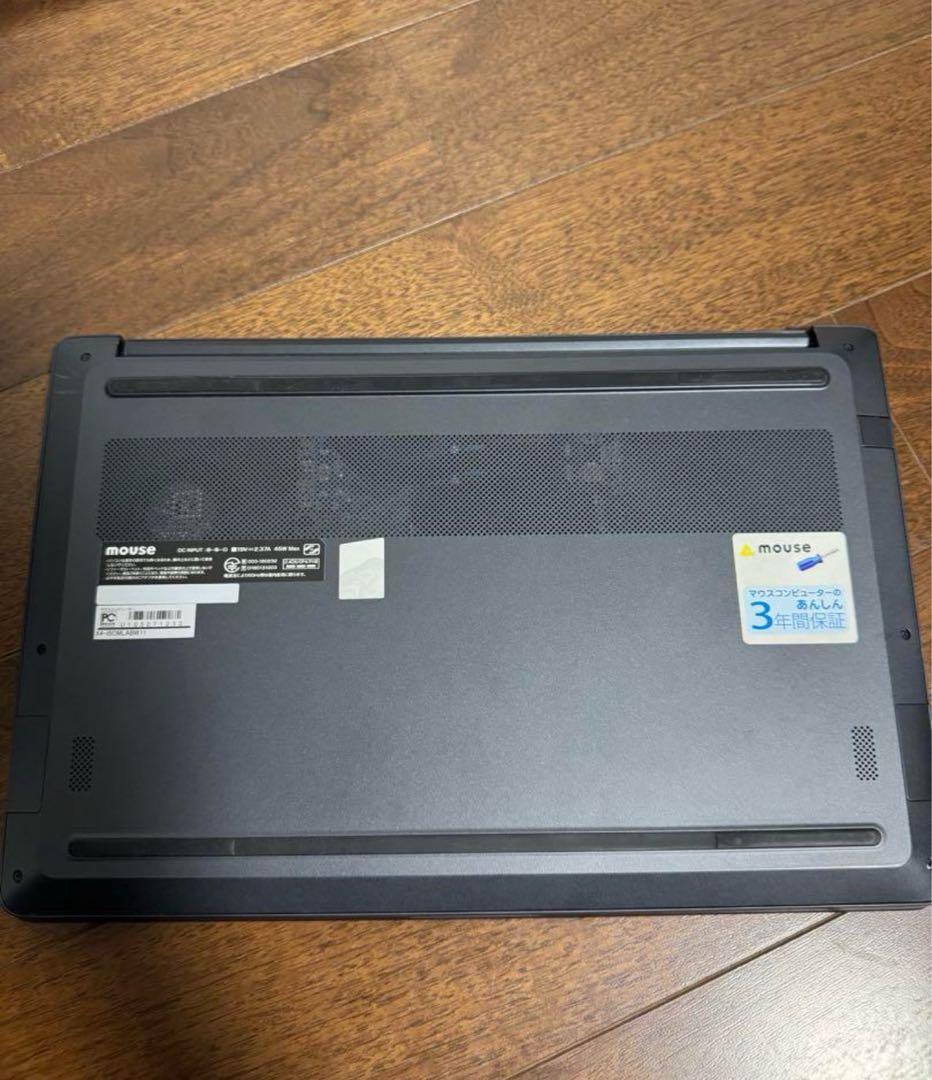 mouse ノートPC グレー 中古