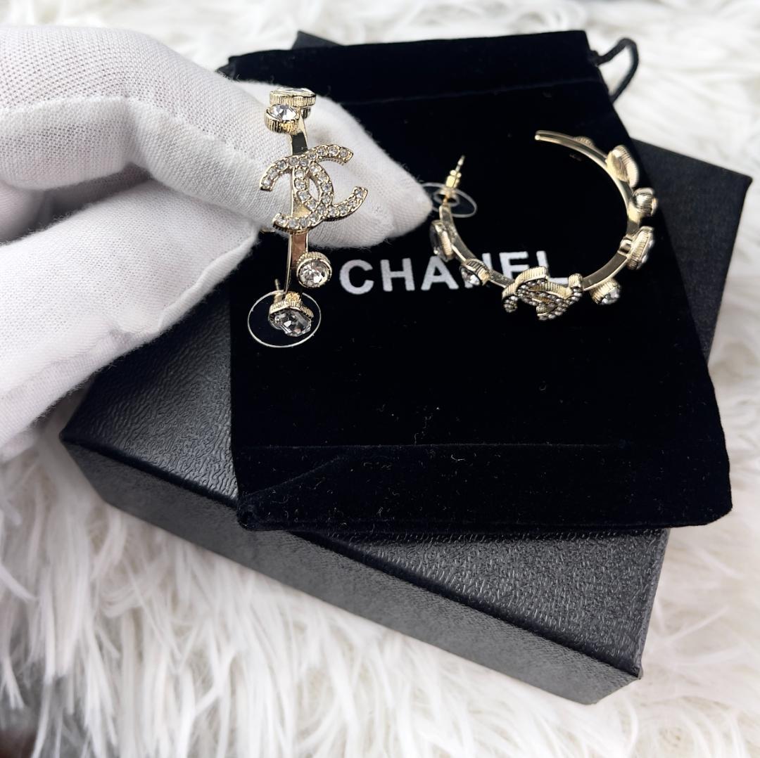 CHANEL シャネル ピアス ゴールド