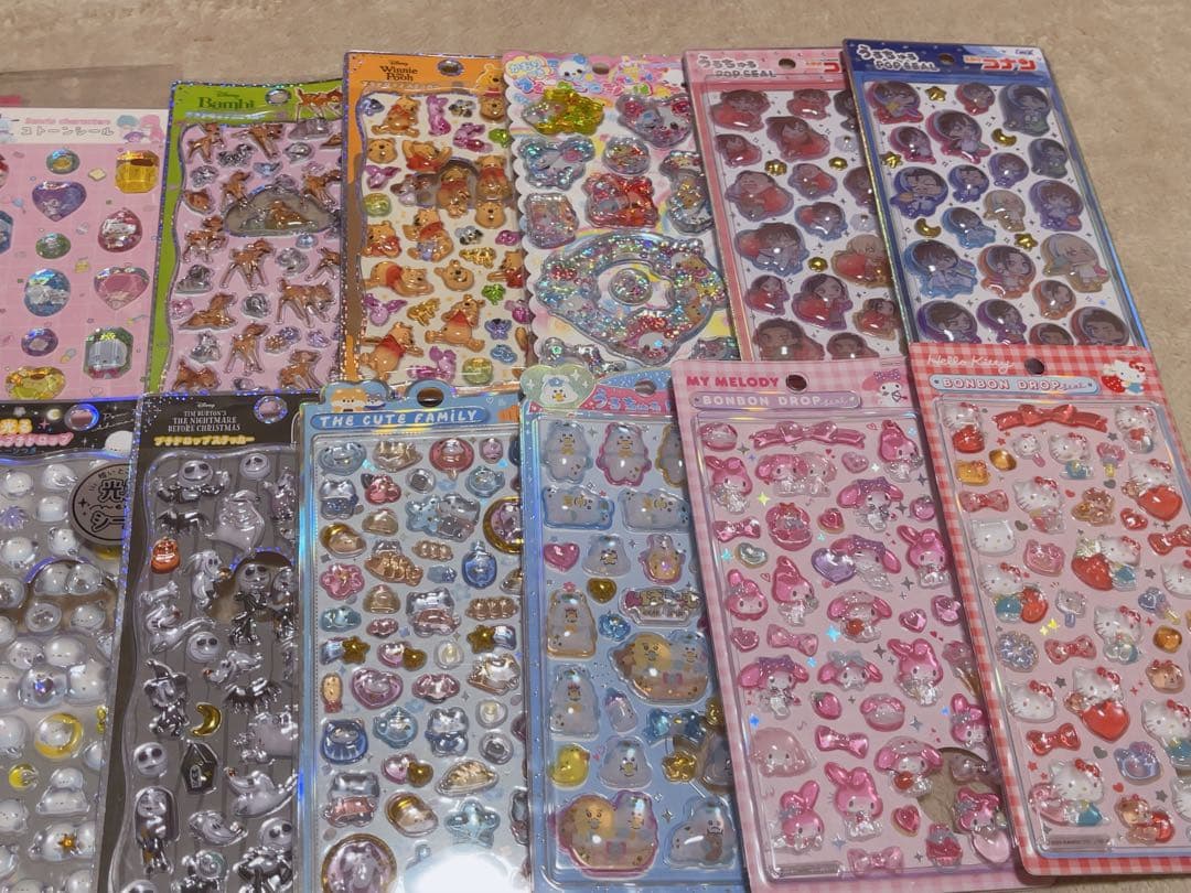 正規品 ボンボンドロップ、プチドロップ、うるちゅるPOPシール等 まとめ売り