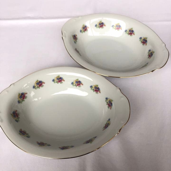 洋皿  フラワー  花  5セット 未使用品 *