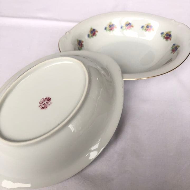洋皿  フラワー  花  5セット 未使用品 *