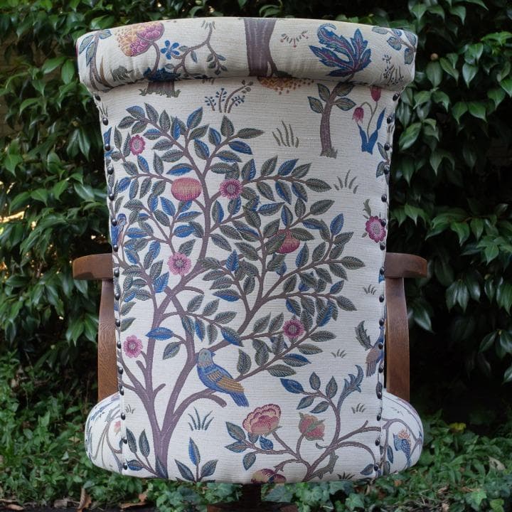 ヴィンテージ 回転チェア アームチェア アームソファ 1P ウィリアム・モリス