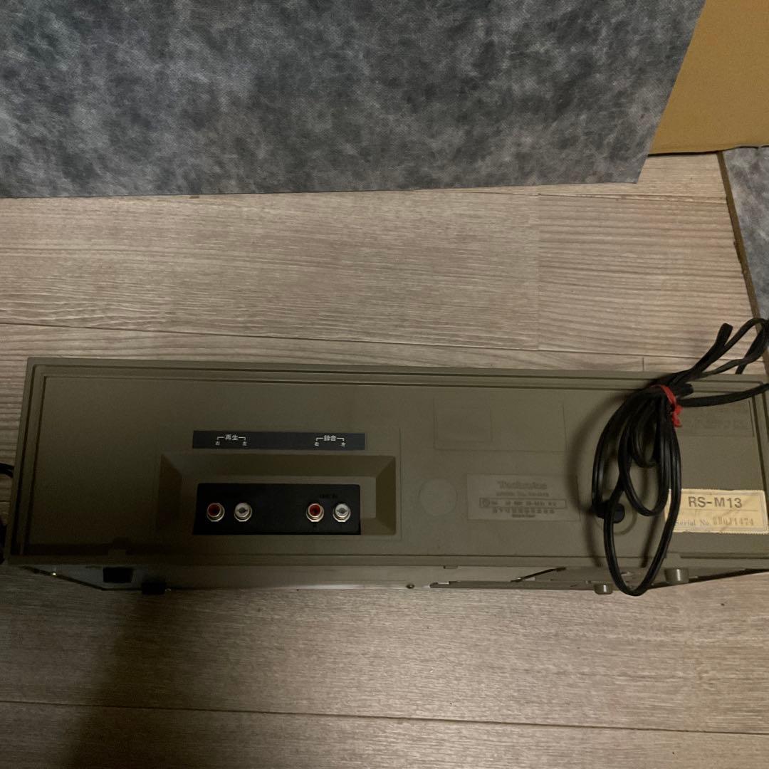 Technics ステレオレシーバーSA-100 とM13 通電のみ確認