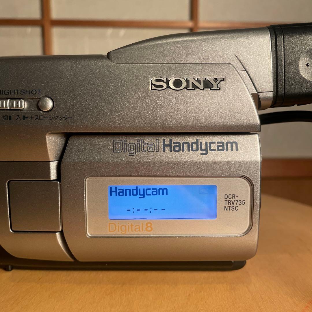 SONY DCR-TRV735 8mm Hi8ビデオカメラ