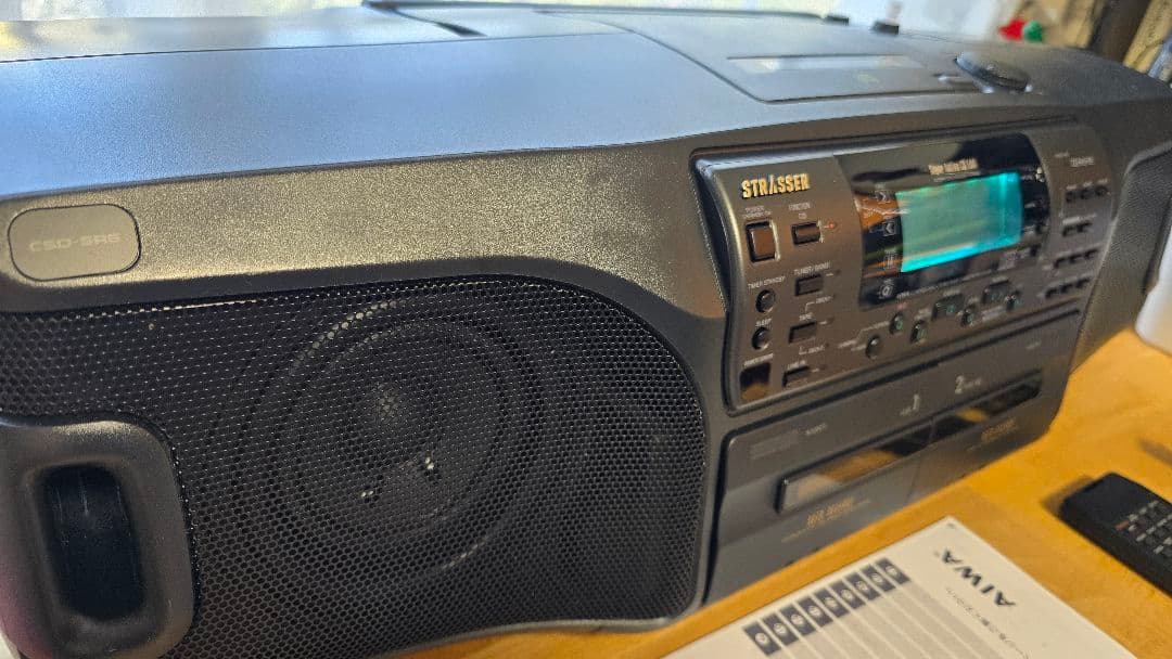 AIWA CSD-SR6改 Bluetooth搭載CDラジカセ完動品《176》
