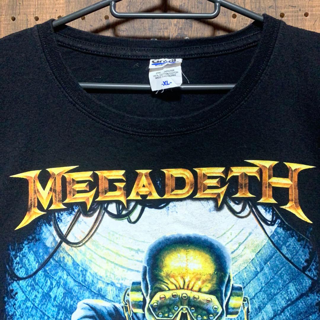 MEGADETH メガデス　2011 ツアープリントTシャツ　mbt180