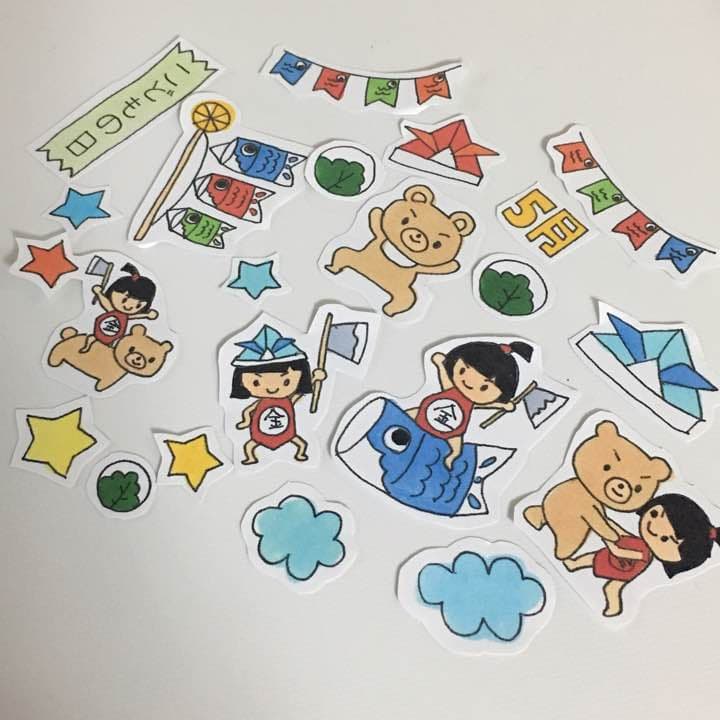 う.こどもの日シール 確認用