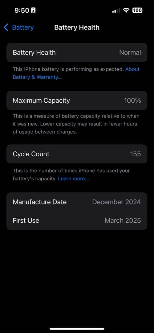 Apple iPhone 16e 128GB ブラック 黒 半年使用