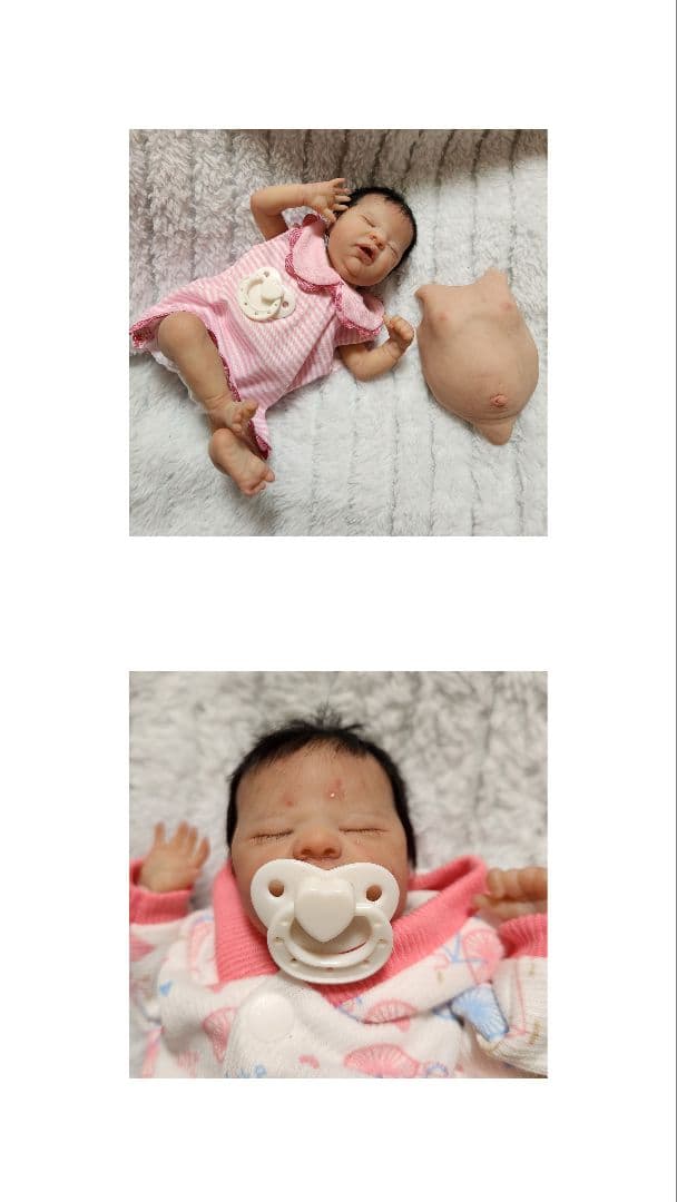 特価☆短期出品　リボーンドール　小さな新生児赤ちゃん　リアルベビー　創作人形