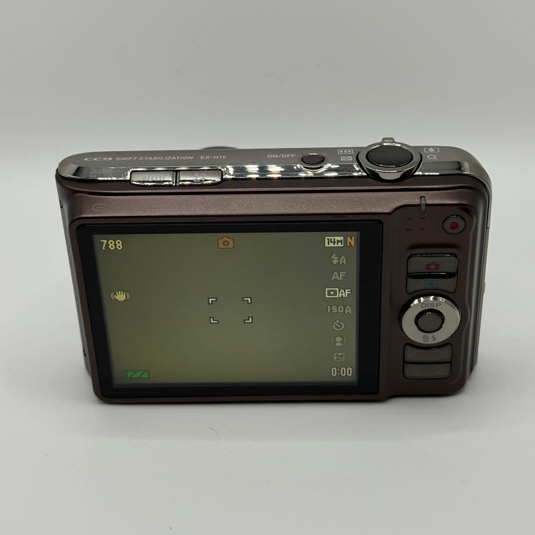 CASIO⭐︎EXILIM EX-H15⭐︎極美品⭐︎デジタルカメラ⭐︎動作確認済
