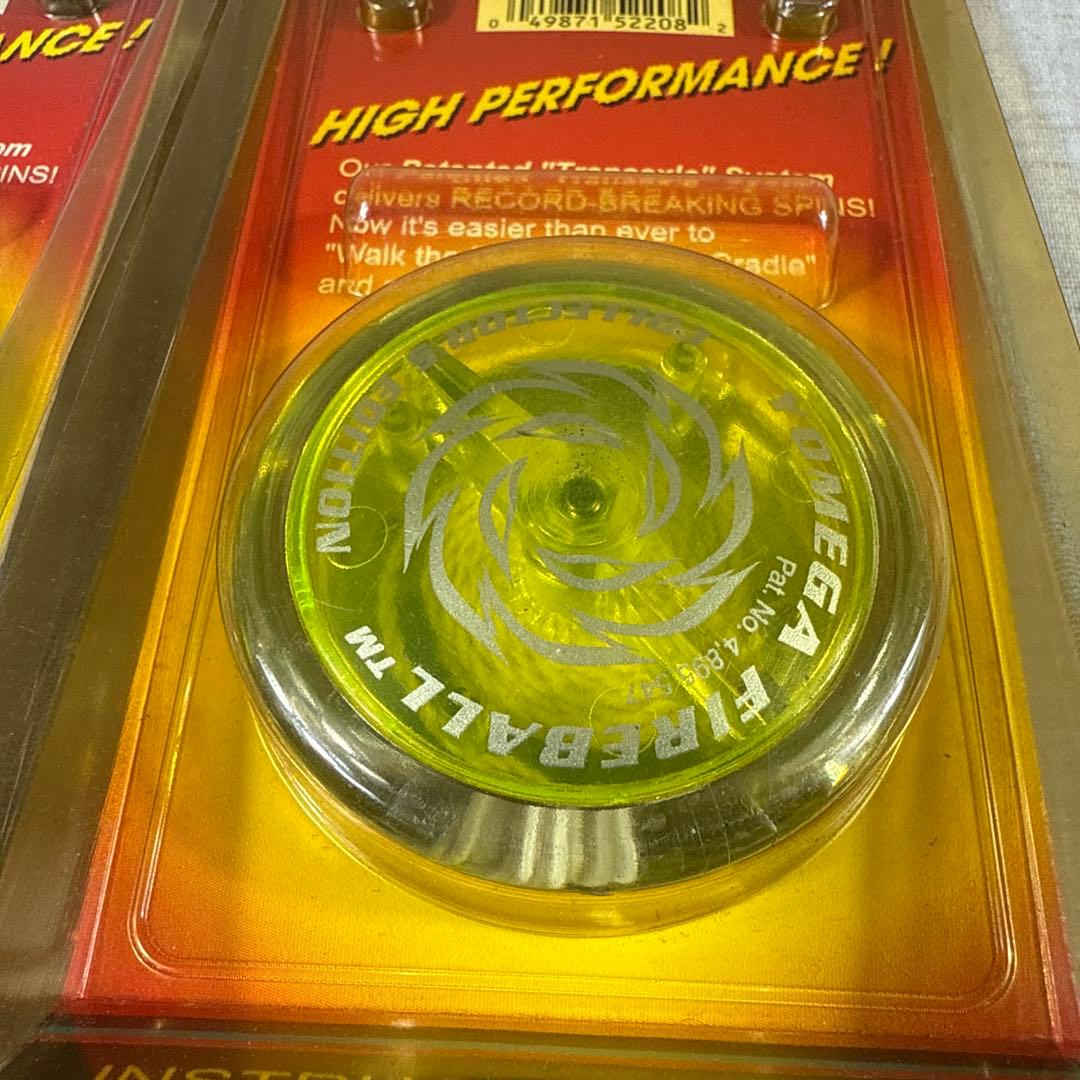 希少 YOMEGA　ハイパーヨーヨー　プロスピナーファイヤーボール 2個セット
