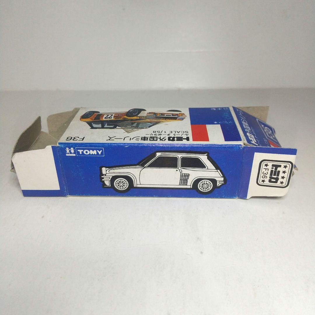 (3531)トミカ 青箱 日本製 ルノー 5 ターボ ラリー