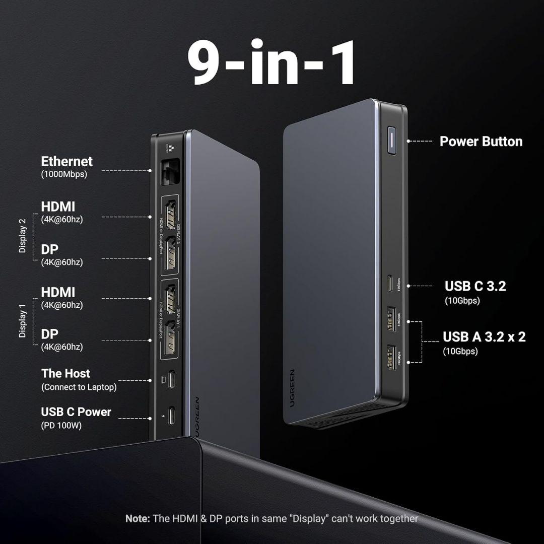 UGREEN Revodok Pro 209 ドッキングステーション