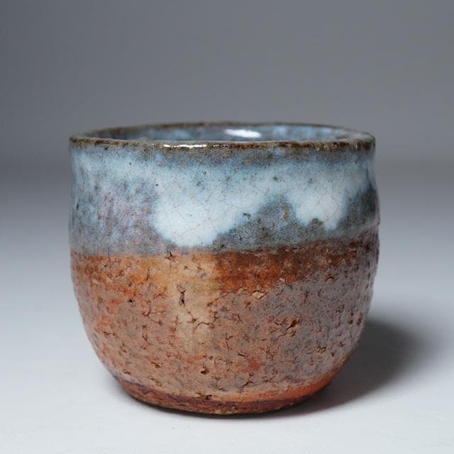 田原陶兵衛　萩ぐい吞　共箱　酒器　陶芸　コレクション　茶道具
