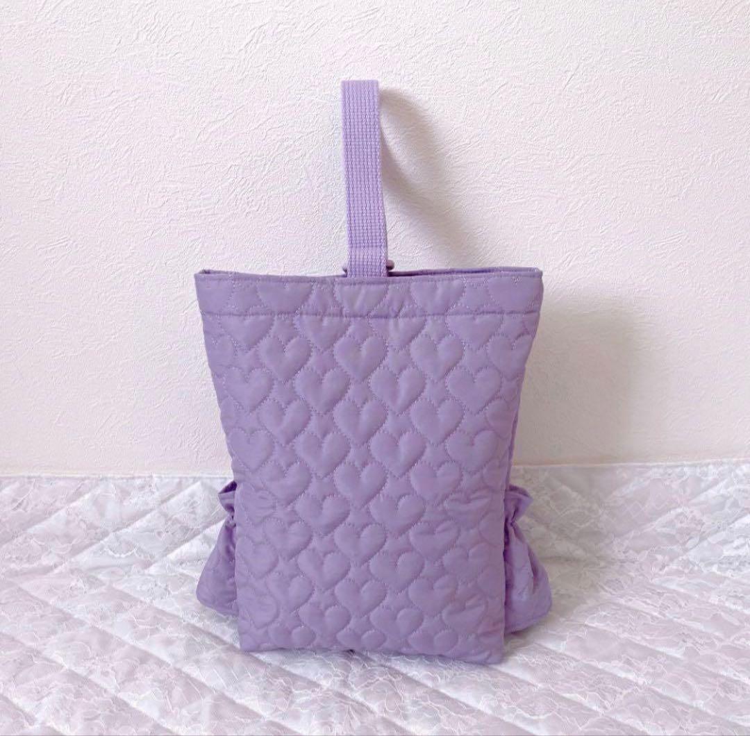 レッスンバッグ.体操服入れ.上靴袋3点セット♡ハート柄キルティング❤︎現品限り‼︎