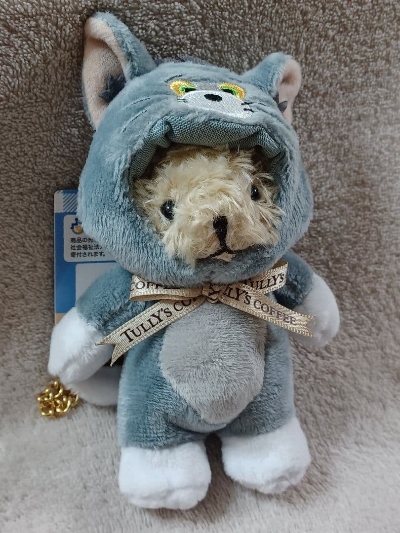 TULLY'S COFFEE トムベアフル &コーヒー&ステッカーつき