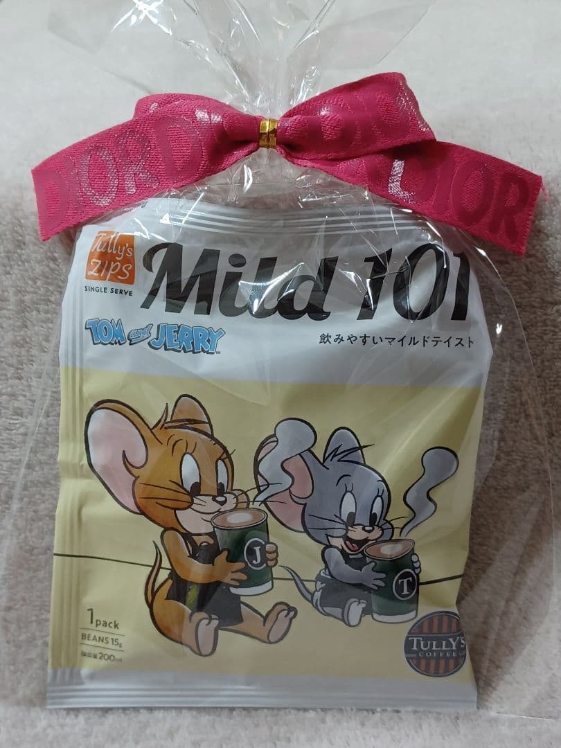TULLY'S COFFEE トムベアフル &コーヒー&ステッカーつき