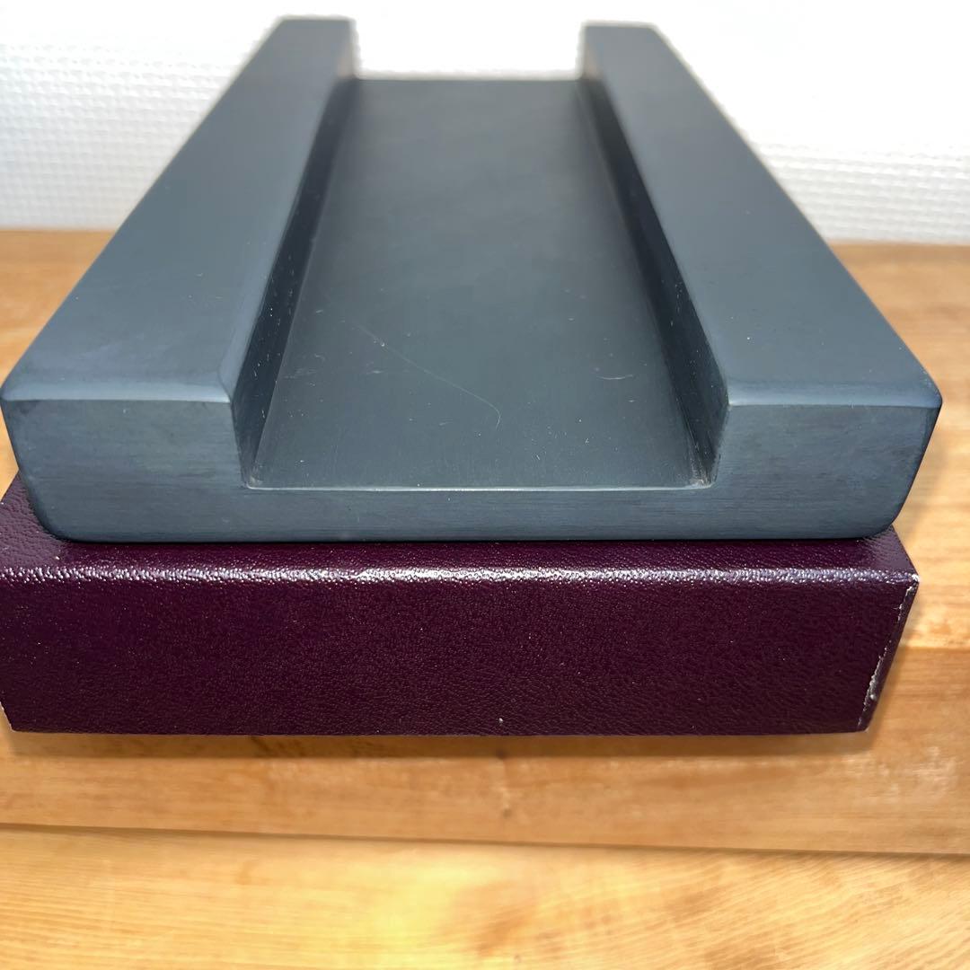 ⭕️雄勝硯　太子研　新品美品　女性好み　姿美しい