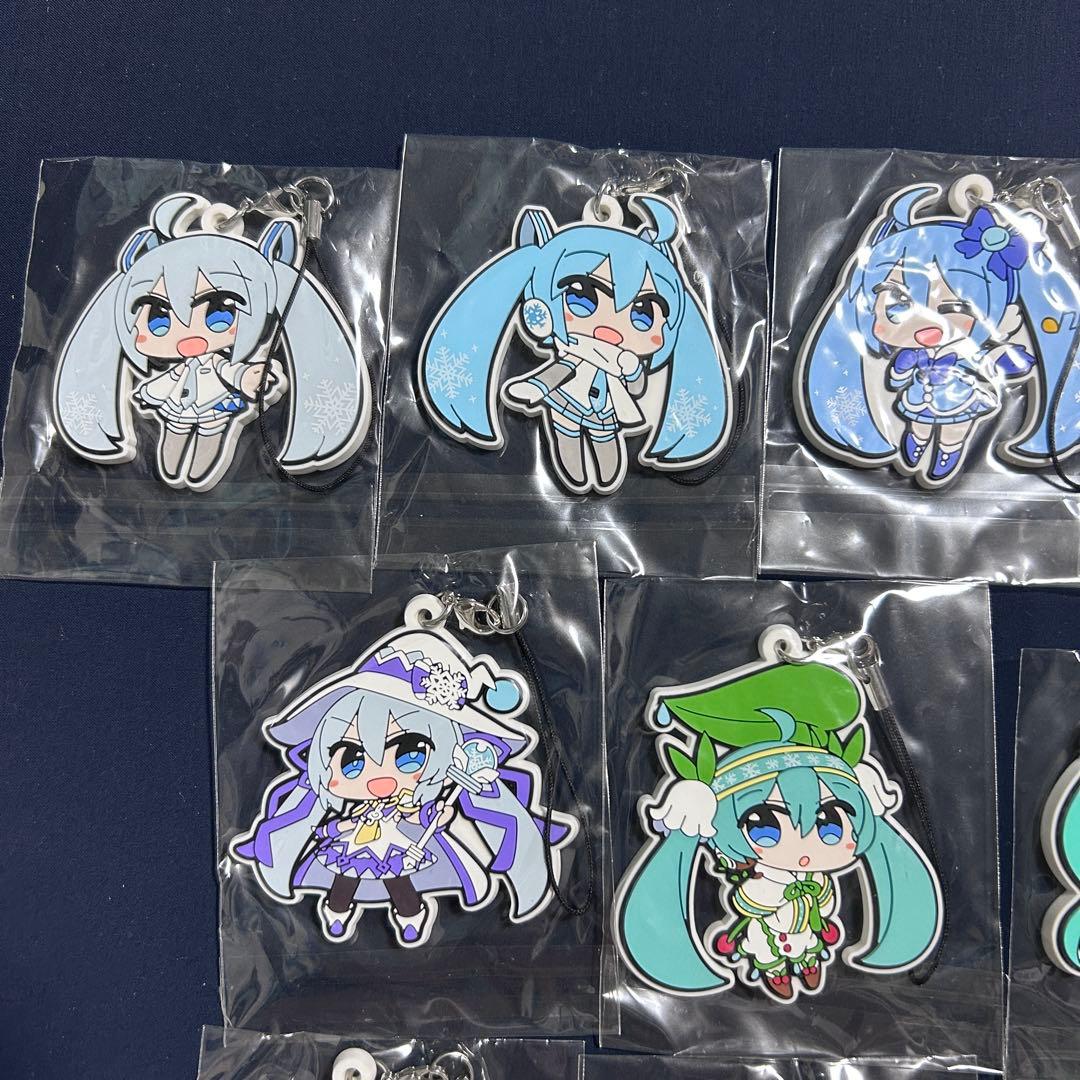  MIKU 2019 ラバーストラップ コレクション 雪ミク