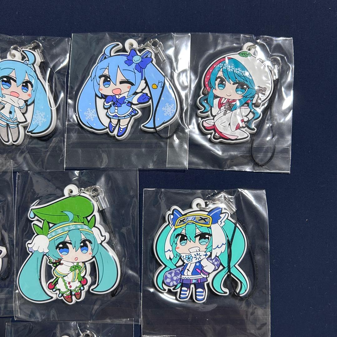  MIKU 2019 ラバーストラップ コレクション 雪ミク