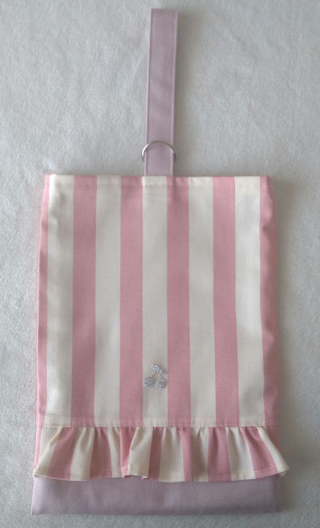 【ご相談用ページ】ストライプ フリル レッスンバッグ 入園入学