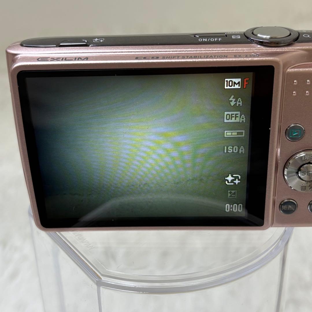 CASIO カメラ　EX-Z300 バッテリー　ピンク　コンデジ　動作品