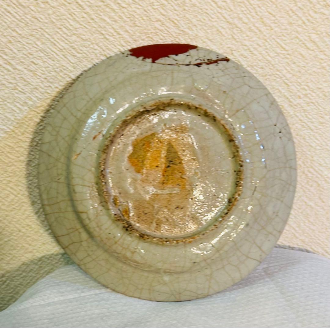 明末～清初 鳳凰青花（染付）お皿