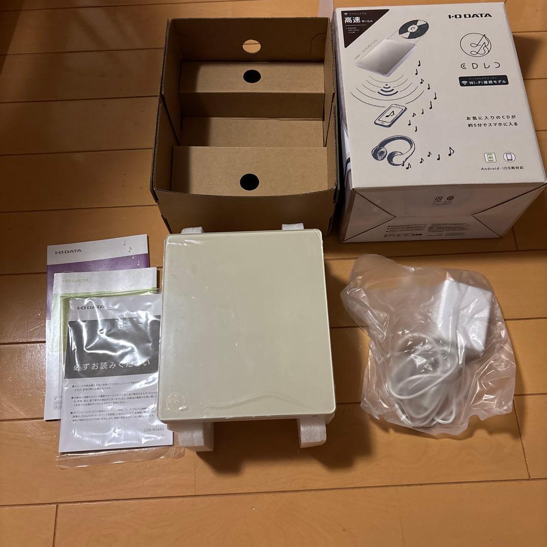 I-O DATA CDレコ Wi-Fi接続モデル CDRI-W24AI2BR