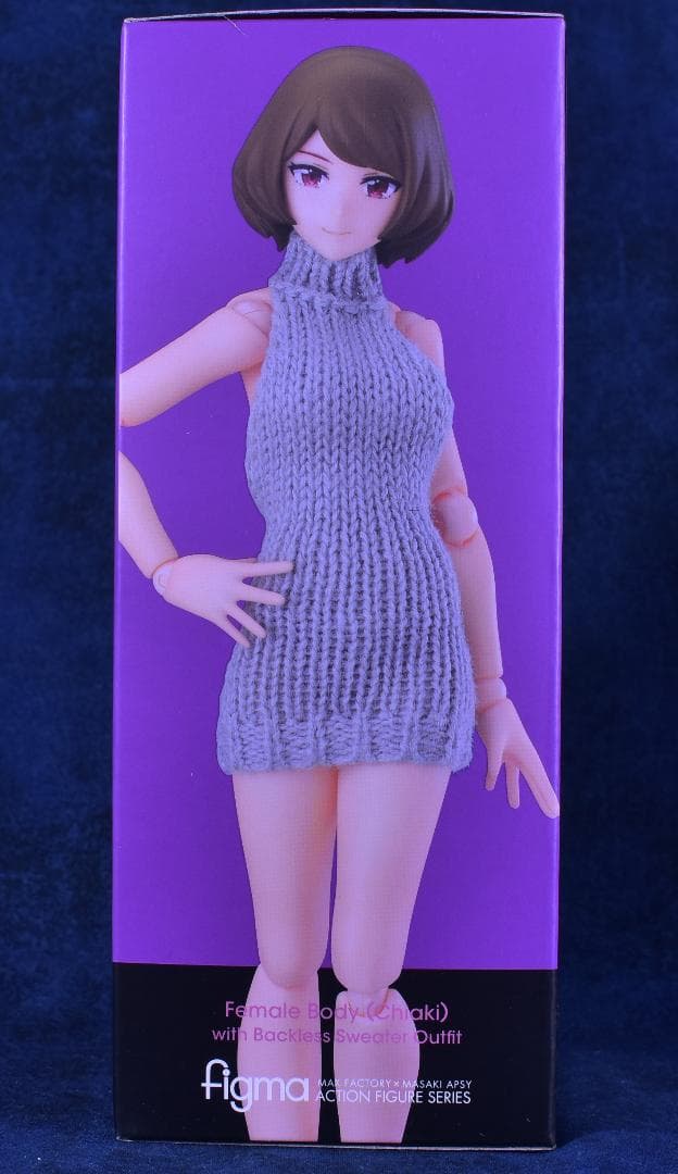 未開封 figma Styles 女性body[チアキ] バックレスセーター