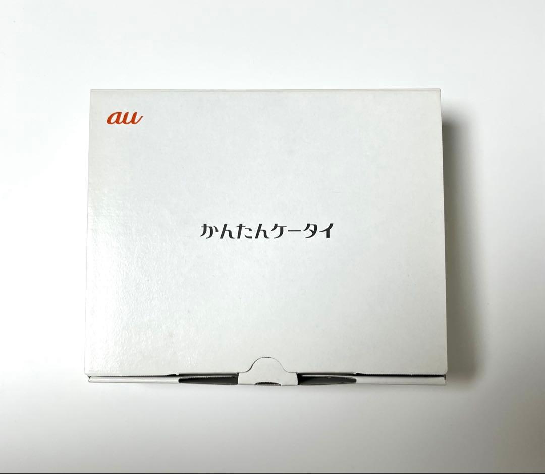au かんたんケータイ KYF38 京セラ　初期化済み 動作確認済み 付属品あり