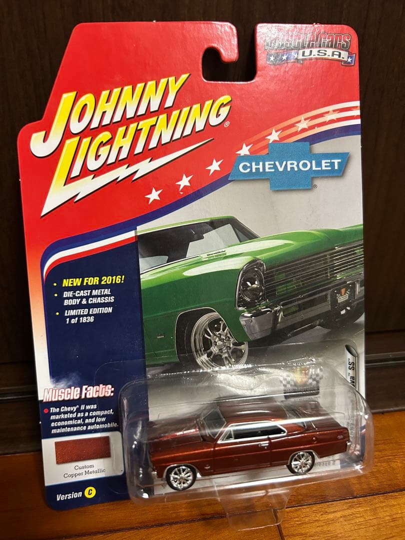 JohnnyLightningミニカー7台セットCamaro Mustang