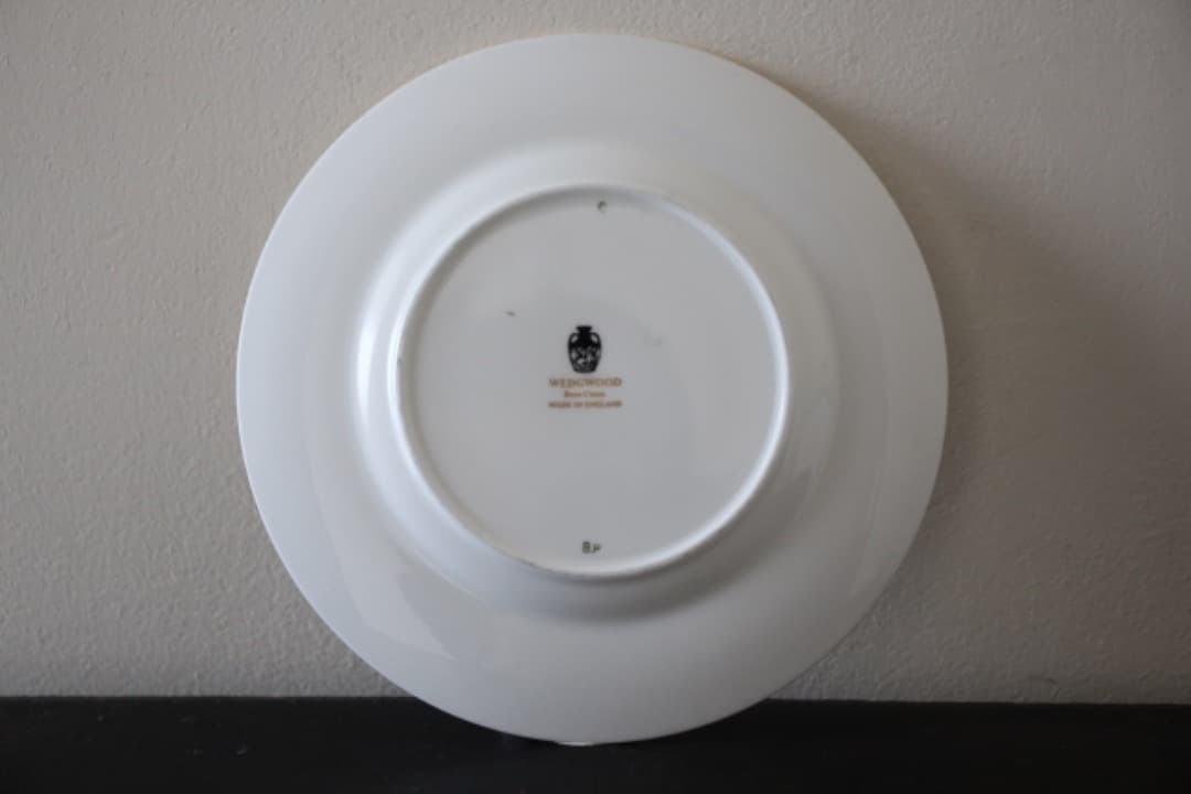 ウェッジウッド　パウダーブルー　果実　１５cmプレート　ペア