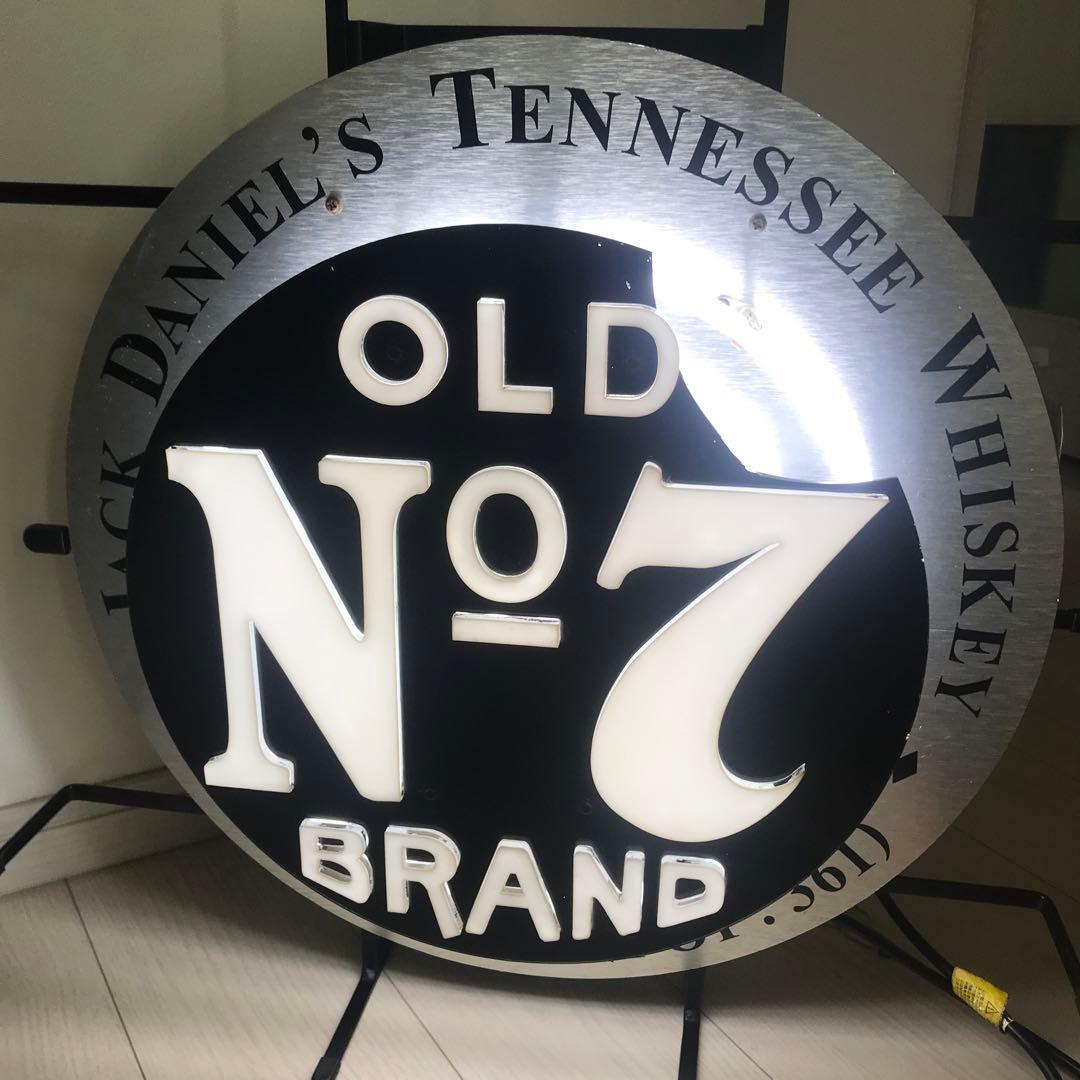 ジャックダニエル ネオン 中古 ジャンク品 ※ネオンは光ります
