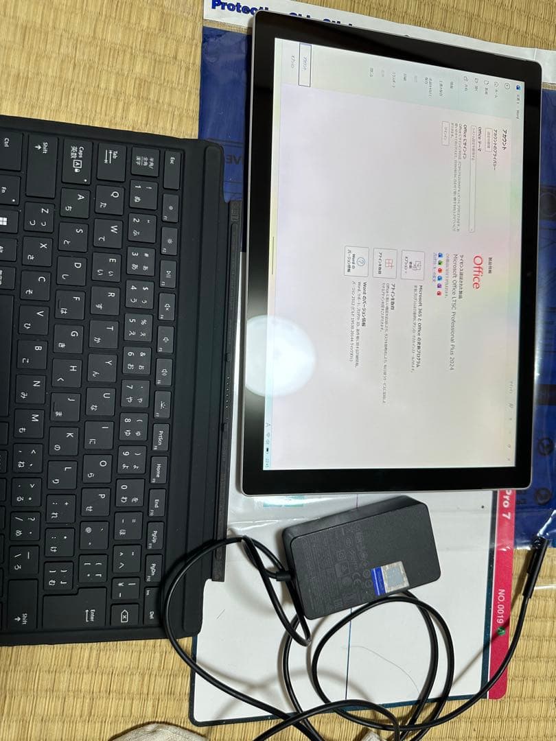 Surface pro 7 ram 16gb ssd 256gb 美品