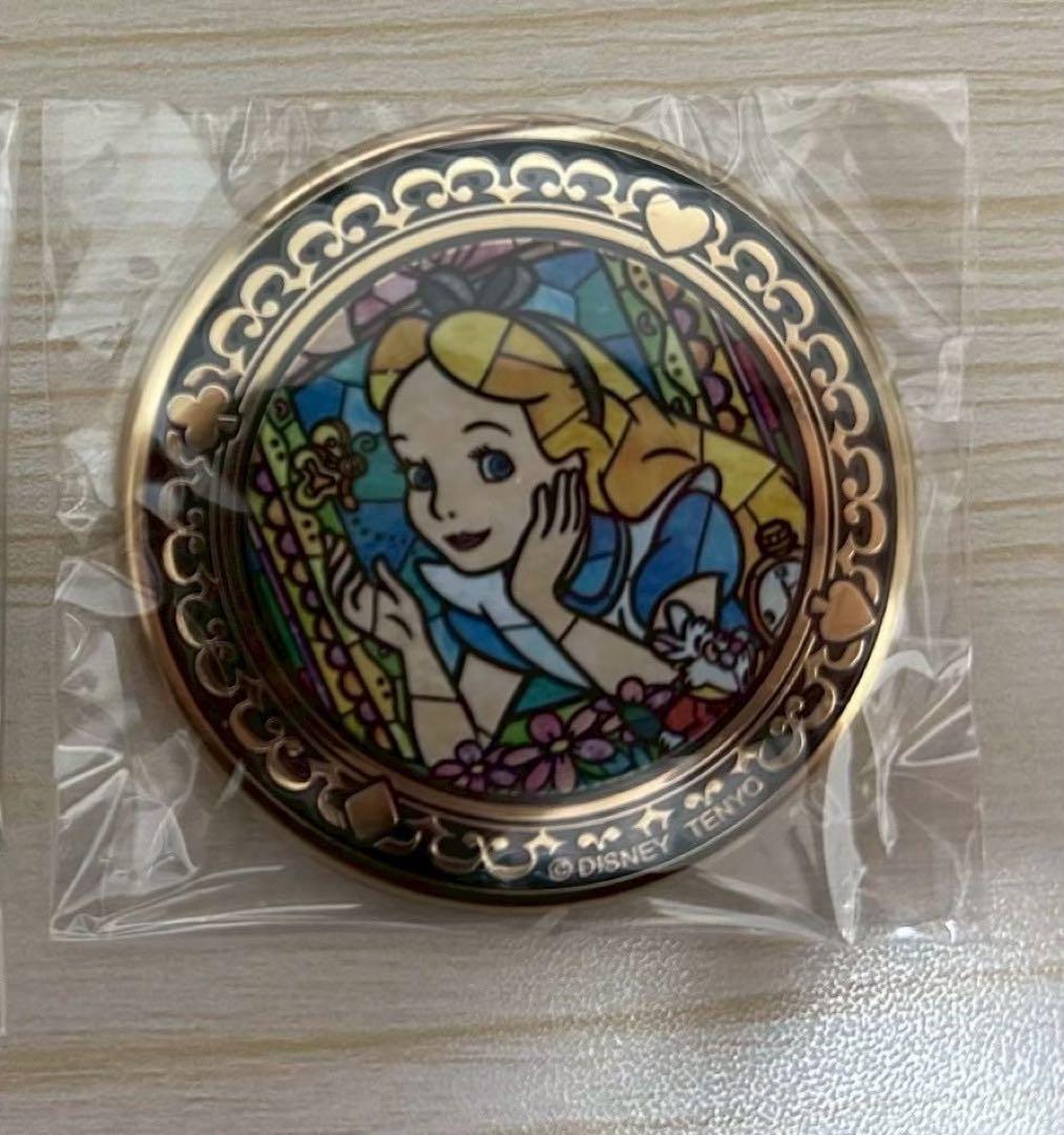ディズニー　キャップ　カチューシャ　マイク　ミニー　缶バッジ　アリス