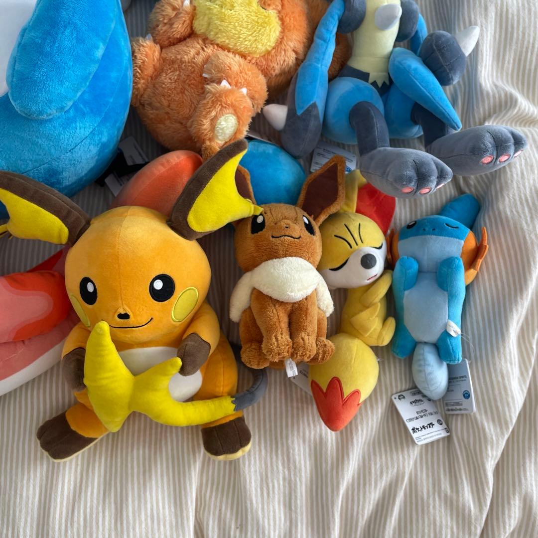 ポケモン　ぬいぐるみ　まとめ売り　21点