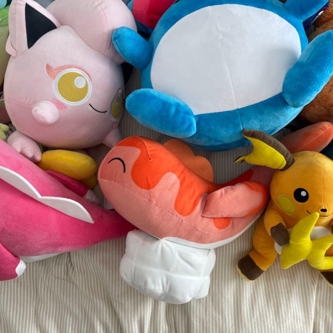 ポケモン　ぬいぐるみ　まとめ売り　21点