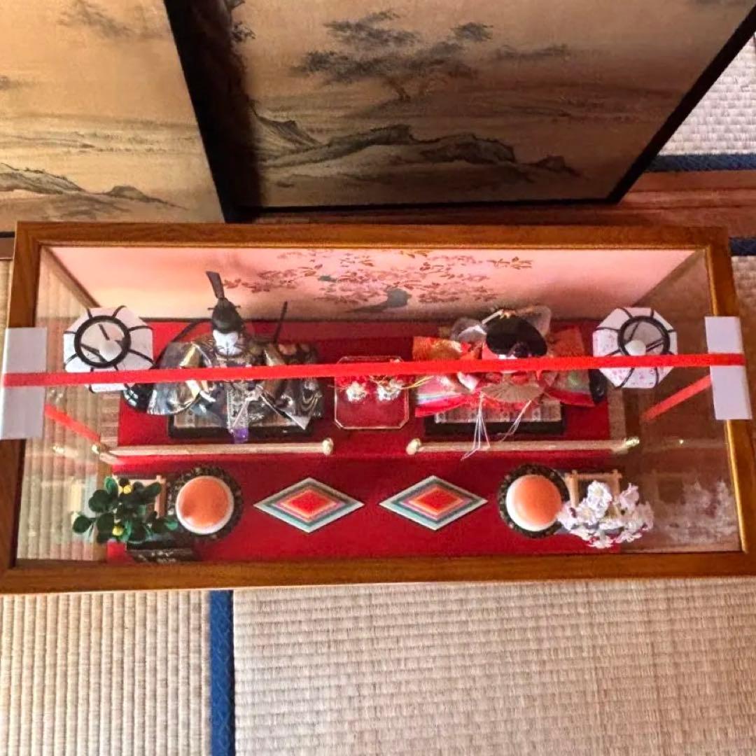 【2月末最終値下げ】平安道翠 3.5親王飾り ケース入 未使用 未開封 雛人形