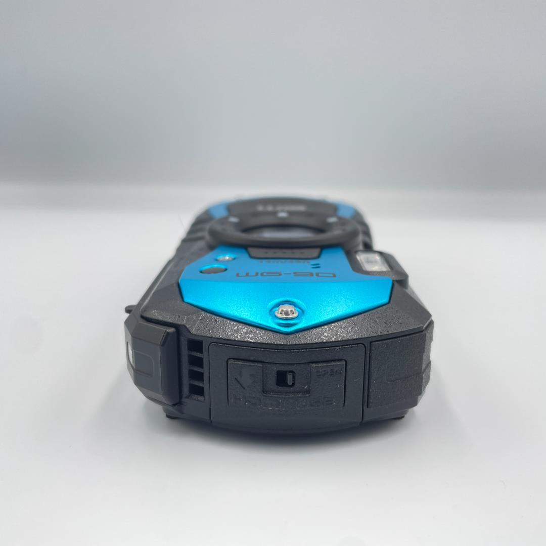 【動作品・転送特典無料あり】PENTAX WG-90 BLUE