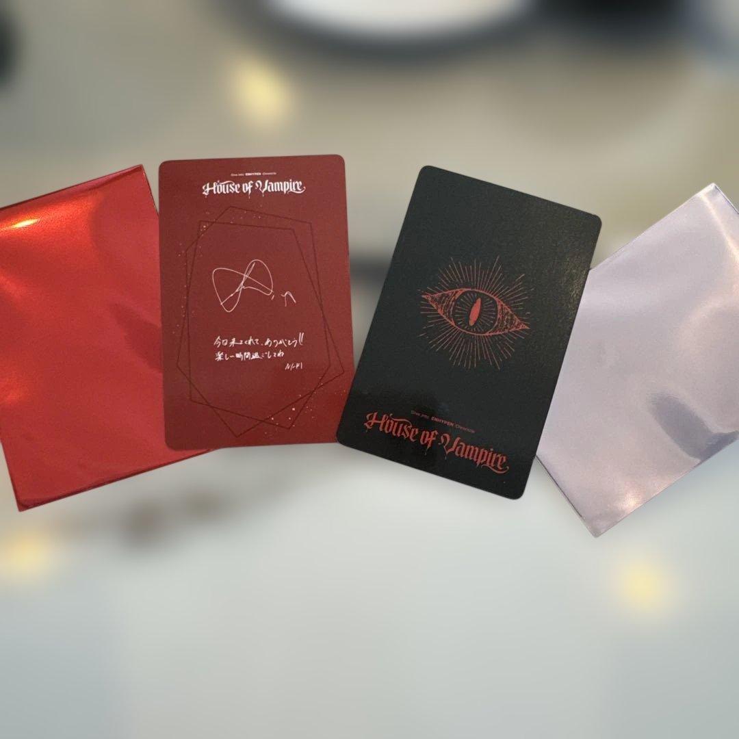 ENHYPEN Houseof Vampire入場特典第三弾トレカニキ２枚セット
