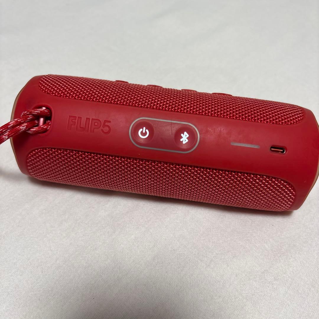 JBL FLIP5 Bluetoothスピーカー　レッド