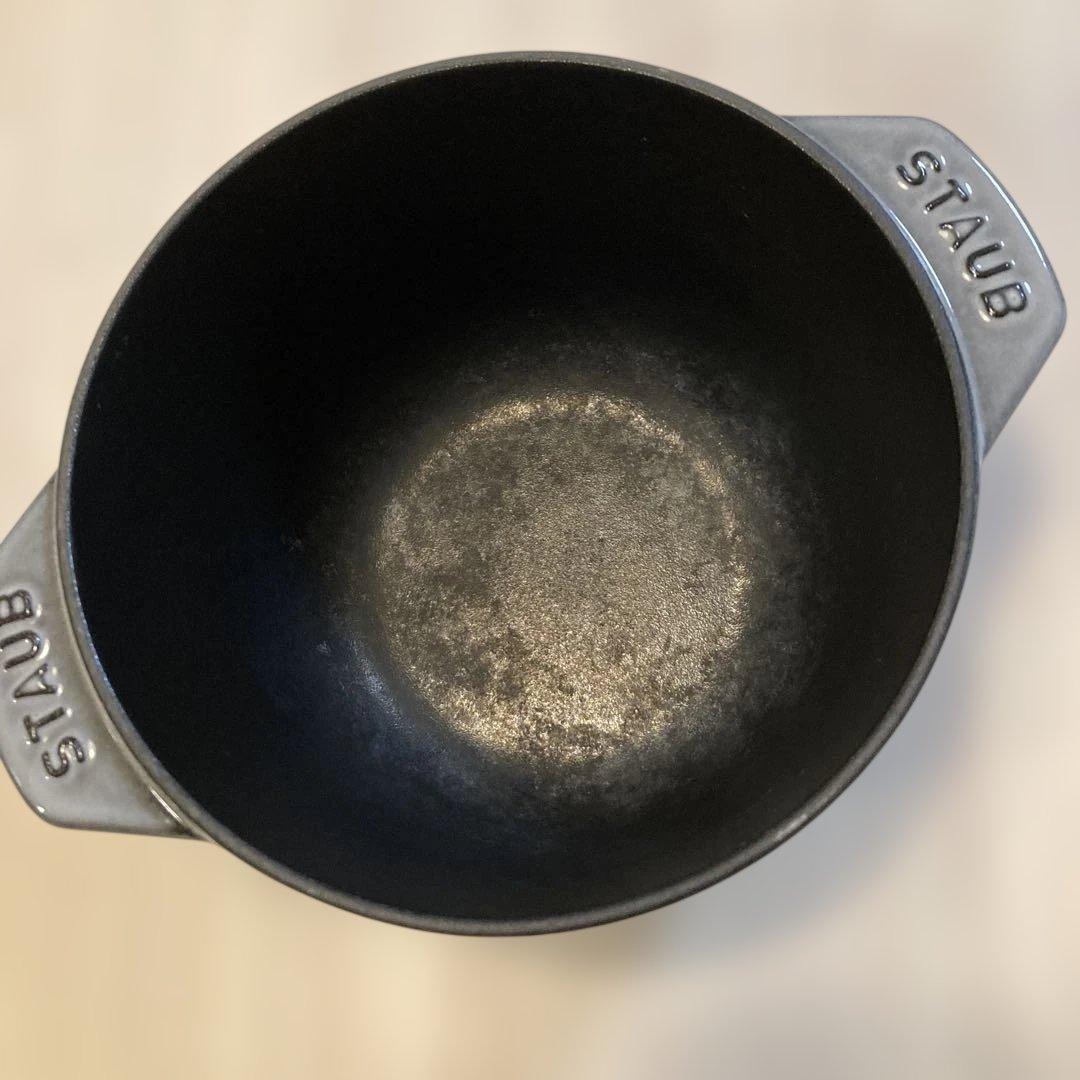 STAUB ラココット デゴハン 16cm グレー
