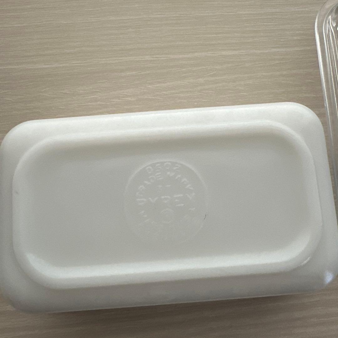 オールドパイレックス バタープリント レフリジレーター4個セット