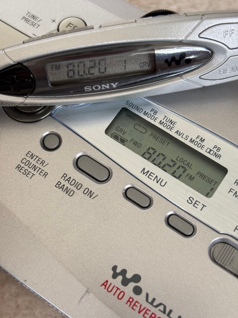 ジャンク　SONY WM-GX688 WALKMAN カセットレコーダー