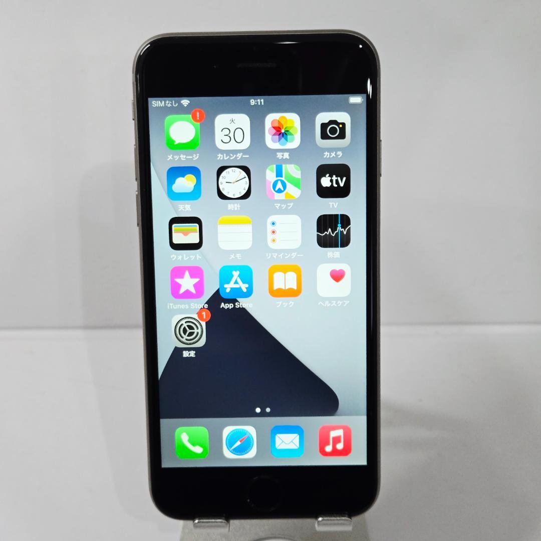 125 iPhone6s スペースグレイ SIMフリー 美品