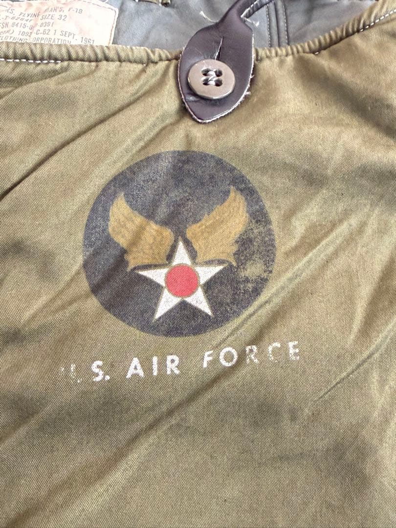 米軍 実物 F-1B フライトパンツ 60s