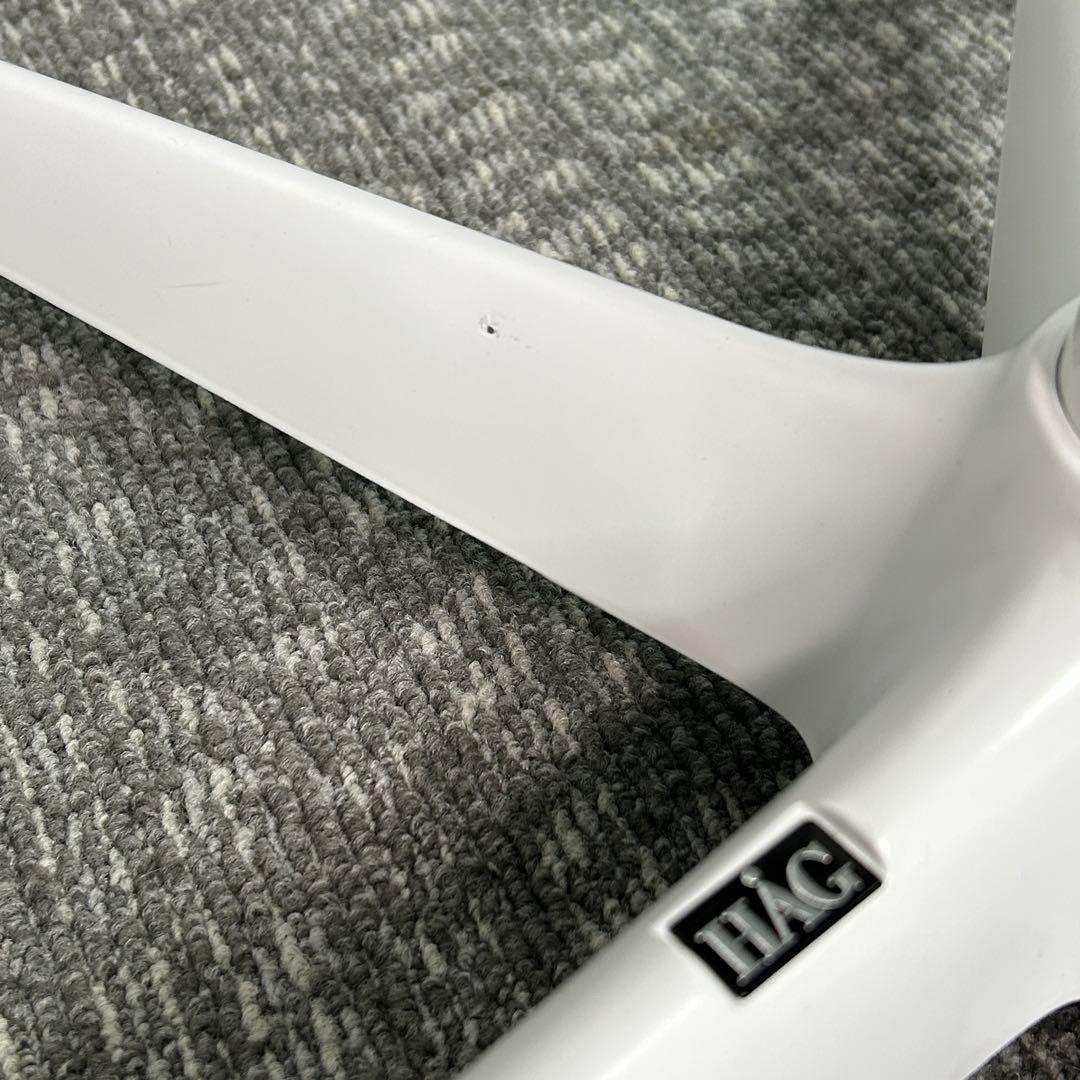 【F】オフィスチェア HAG Capisco ホーグ カピスコ 布張 グレー