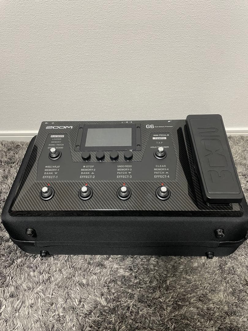 ZOOM G6 マルチエフェクター　専用キャリングバッグ付き